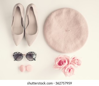 Pink Heels Still Life 