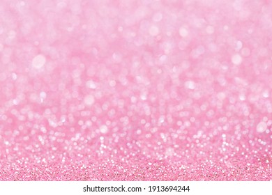 Pink holiday bright defocused glitter background