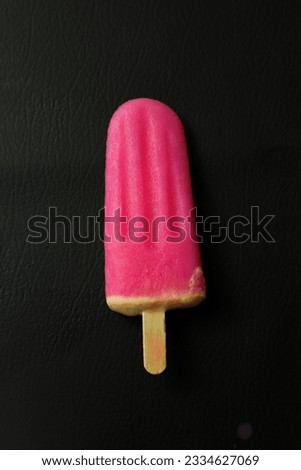 Similar – Foto Bild Erdbeer-Popsicles