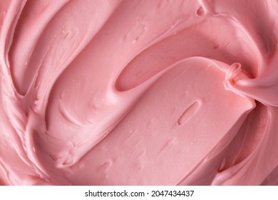 Pink icing frosting close up texture - Powered by Shutterstock