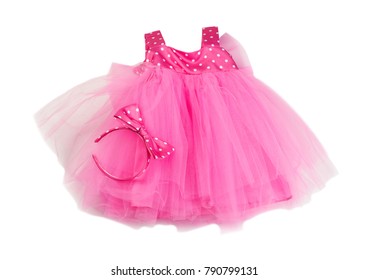 baby pink frock