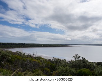 Pink Lake In Esperance, Western Australia