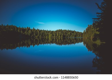 Pink Lake, Gatineau, Quebec, Canada During Summer