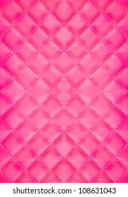 Pink Leather Background