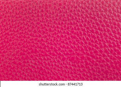 Pink Leather Surface