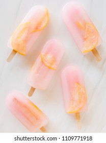 Pink Lemonade Popsicles