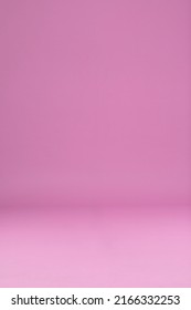 Pink Limbo For Empty Studio Background, Noise Wall Texture.