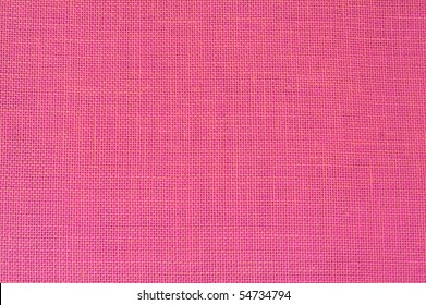 Pink Linen Fabric As Background - Honeysuckle Pantone Color Of 2011