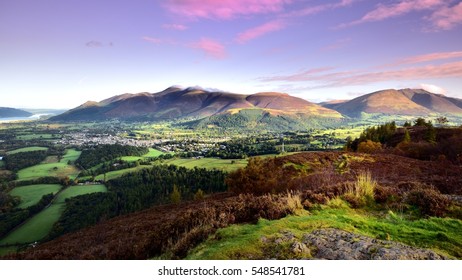 Pink Morning Skies Over Skiddaw