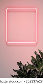 Fondo pantalla neón rosado