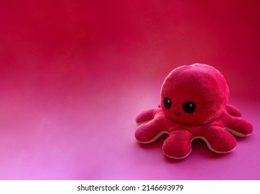 octopus toy angry and happy