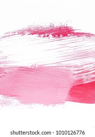 Pink Paint Brush Spring Color Background Stock Photo 1010126776 ...