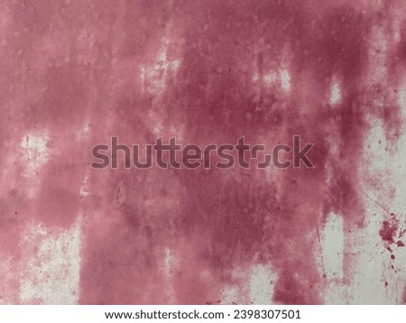 Pink paint cement wall texture background