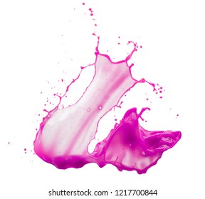 3d Render Digital Illustration Liquid Splashing Stock Illustration ...