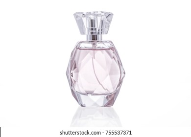Pink parfum botlle