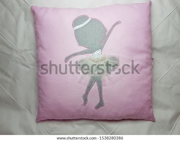 Pink Pillows Baby Crib Newborn Baby Stock Photo Edit Now 1538280386