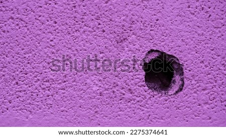 Pink plaster wall , pink background, empty concrete wall, empty space, For use in making a background graphic design.