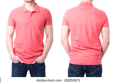 polo t shirts pink color