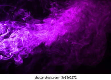 Pink Purple Color Smoke On Dark Stock Photo 361362272 | Shutterstock