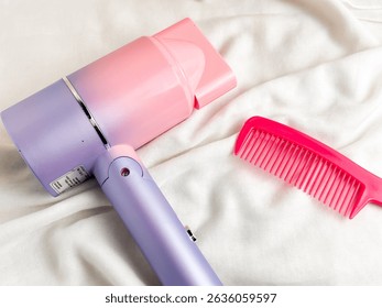 hair styling matching fabric