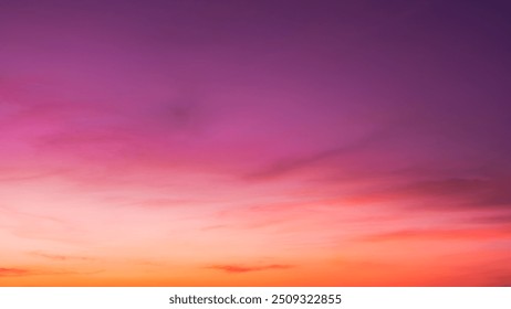 Pink, Purple , Pastel sunset sky Background in the evening after sun down with colorful sunlight on Dusk sky clouds  - Powered by Shutterstock