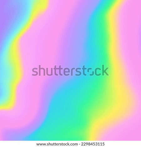 Pink Rainbow Holographic Iridescent Background