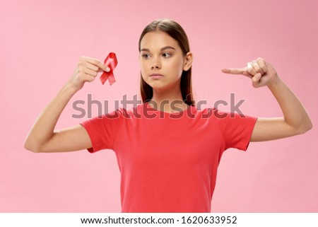 Pink Ribbon Charity Fund Beautiful Woman Health