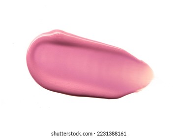 swatch colored Pink lip