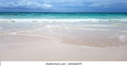 Pink Sand Beach Eleuthera Bahamas 