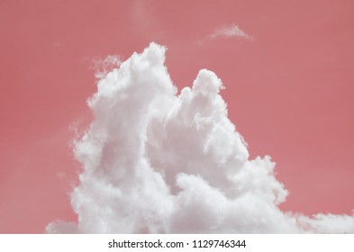 Pink sky pattern background