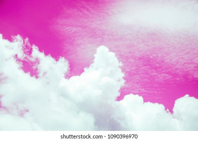 Pink sky Patterned background