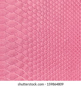 Pink Snake Skin Imitation Background