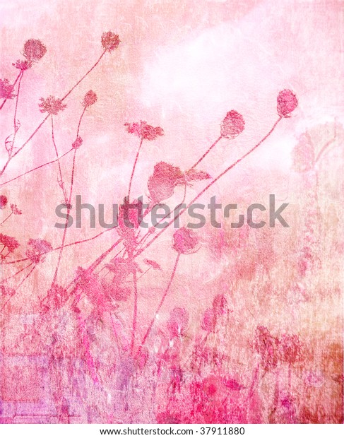 pink soft summer meadow textured background