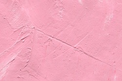 Pink Stucco Surface. Wall. Abstract Background