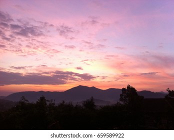 pink sunset