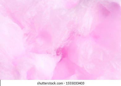 Pink Sweet Cotton Candy, Closeup 