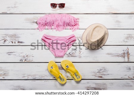 Similar – Image, Stock Photo summer vacation Wellness