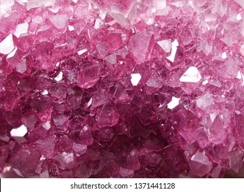 Pink Tourmaline Natural Quartz Gem Geological Crystals Texture Background