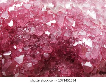 Pink Tourmaline Natural Quartz Gem Geological Crystals Texture Background