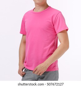 1,132 Pink tshirt front and back Images, Stock Photos & Vectors ...