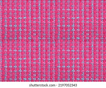 Pink Tweed Real Fabric Texture Seamless Pattern      