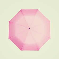 Parapluie Rose, Style Vintage