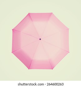 Pink Umbrella, Vintage Style