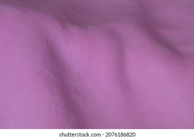 Pink Velour Plush Cloth Textured Background