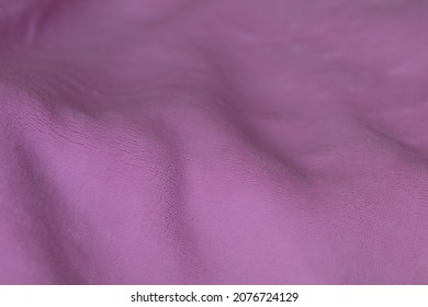 Pink Velour Plush Cloth Textured Background