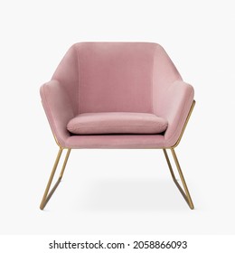 Pink Velvet Chair Modern Chic Design