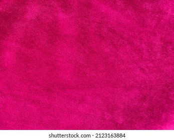 Pink velvet fabric texture used as background. Empty pink fabric background of soft and smooth textile material. There is space for text.	