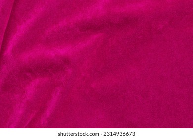 Pink velvet fabric texture used as background. pink fabric background of soft and smooth textile material. There is space for text.	 - Shutterstock ID 2314936673