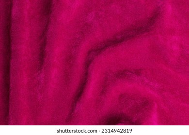 Pink velvet fabric texture used as background. pink fabric background of soft and smooth textile material. There is space for text.	 - Shutterstock ID 2314942819