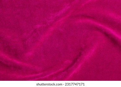Pink velvet fabric texture used as background. pink fabric background of soft and smooth textile material. There is space for text.	 - Shutterstock ID 2317747171